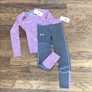 Youth girls Under Armour cold gear